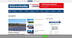 Desktop Screenshot of magazynfotowoltaika.pl
